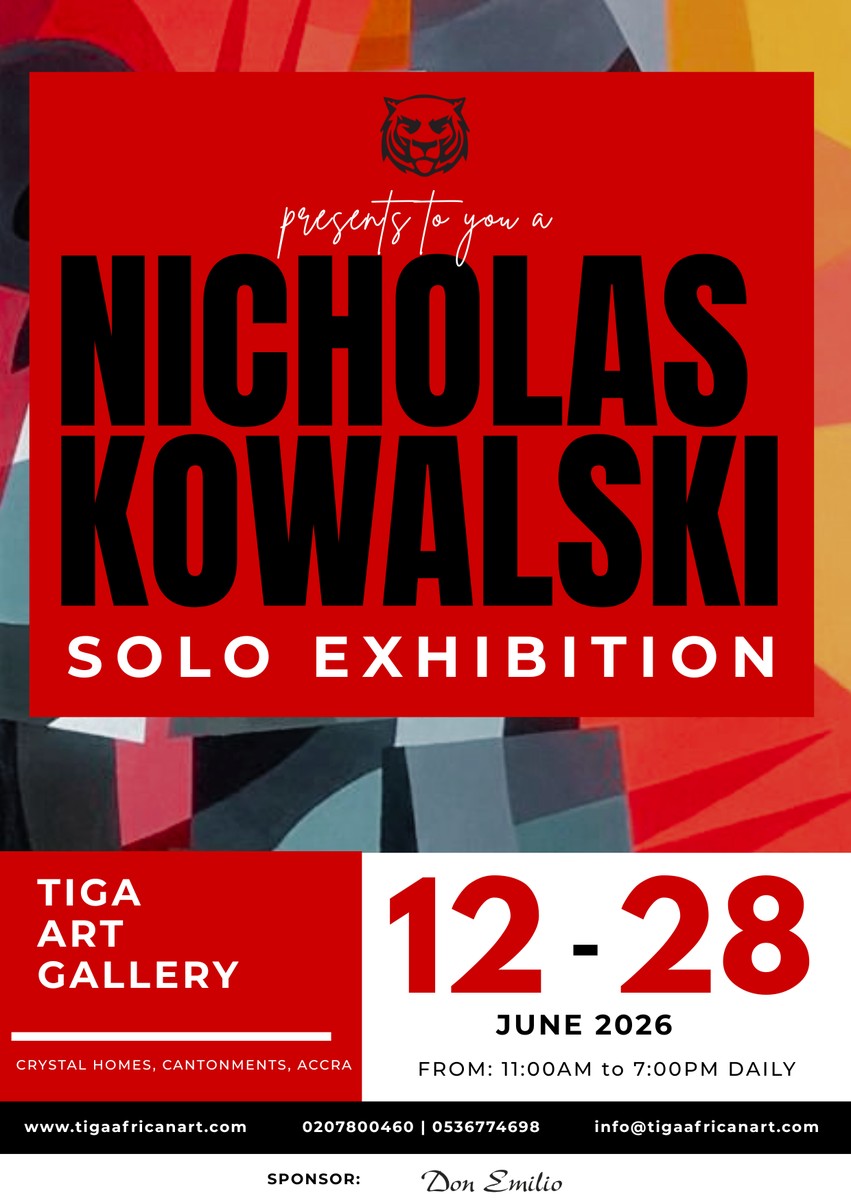A Nicholas Kowalski Solo Exhibition Poster