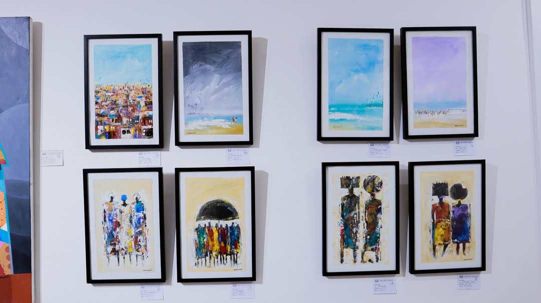Works on display