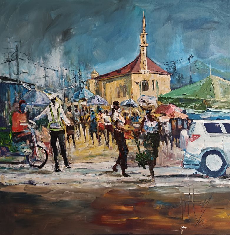 Nsawam Rail Crossing by Seth Clottey
